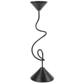 Broste Copenhagen Selma Kerzenhalter H26,5 cm, Schwarz