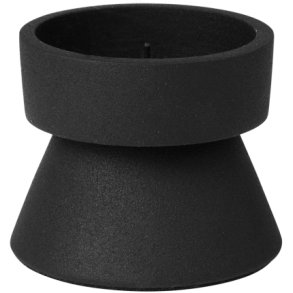 Broste Copenhagen Anker Kerzenhalter H5,8 cm, Schwarz
