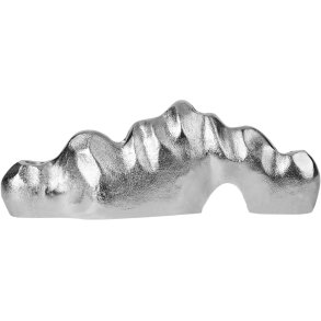 Broste Copenhagen Lumos Lysestage H11,5 cm, Sølvfinish