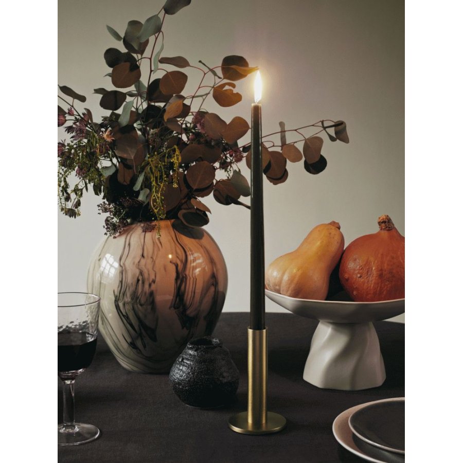 Broste Copenhagen Maro Kerzenhalter H14cm, Messingfinish