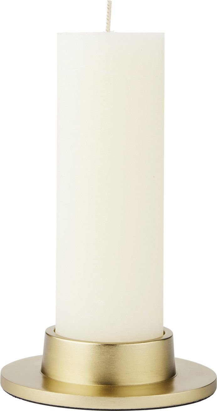 Broste Copenhagen Maro Kerzenhalter H4cm, Messingfinish