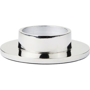 Broste Copenhagen Maro Kerzenhalter H4cm, Silber-Finish