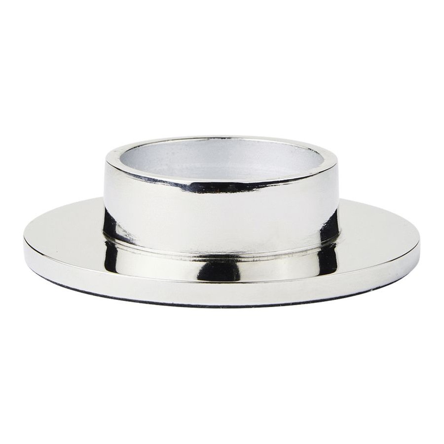 Broste Copenhagen Maro Kerzenhalter H4cm, Silber-Finish