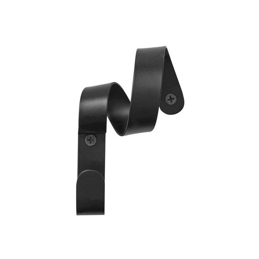 Broste Copenhagen Ribbon Wandhaken 12,5 cm, Schwarz