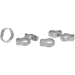 Broste Copenhagen Zina Servietring �4,5 cm, Metalfinish