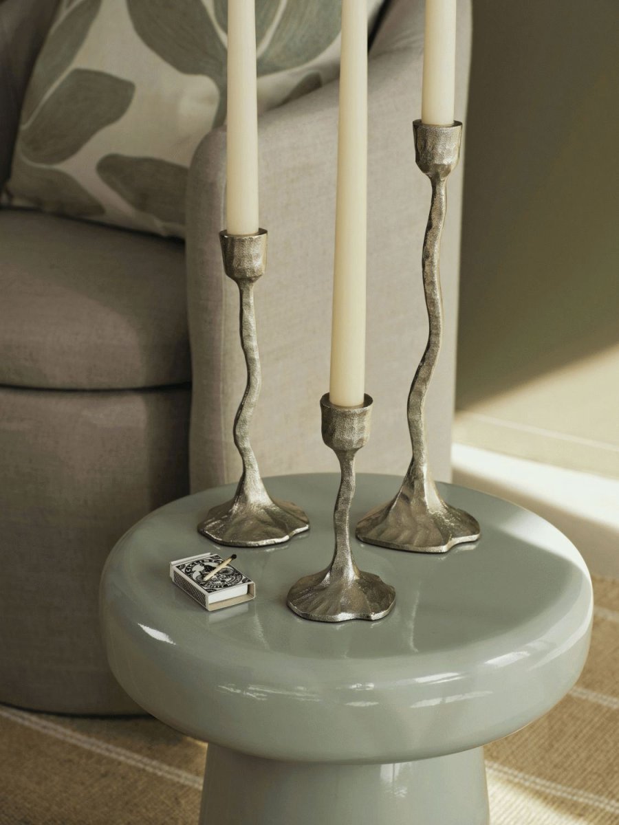 Broste Copenhagen Amy Kerzenst&auml;nder H31 cm, Metalfinish