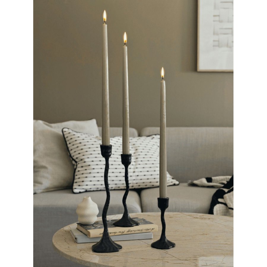 Broste Copenhagen Amy Kerzenst&auml;nder H15 cm, Schwarz