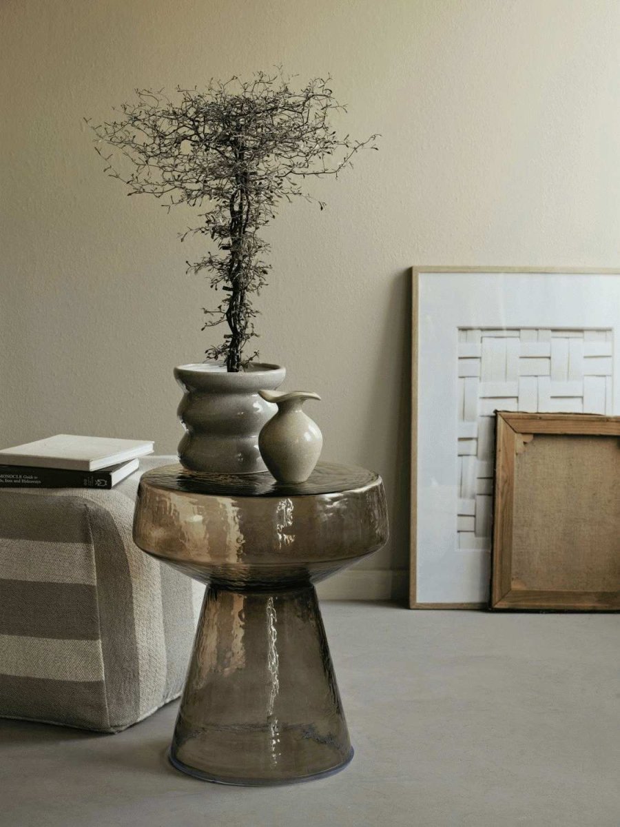 Broste Copenhagen Clara Beistelltisch H44 cm, Braun