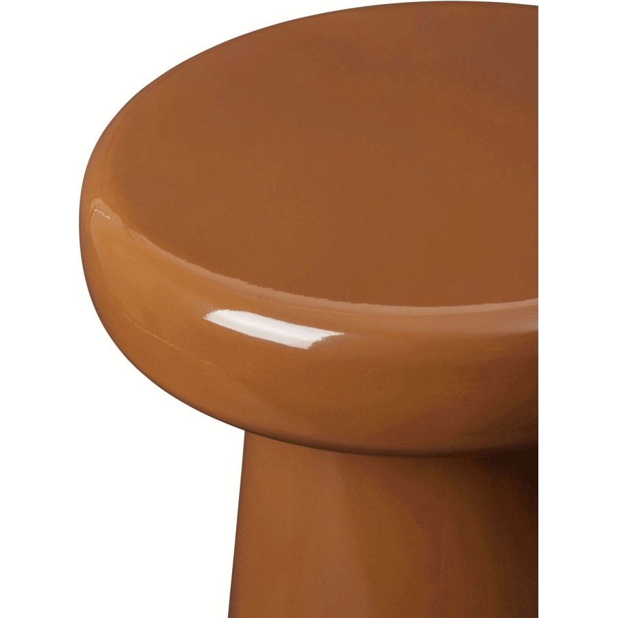 Broste Copenhagen Jelly Beistelltisch H36 cm, Rot