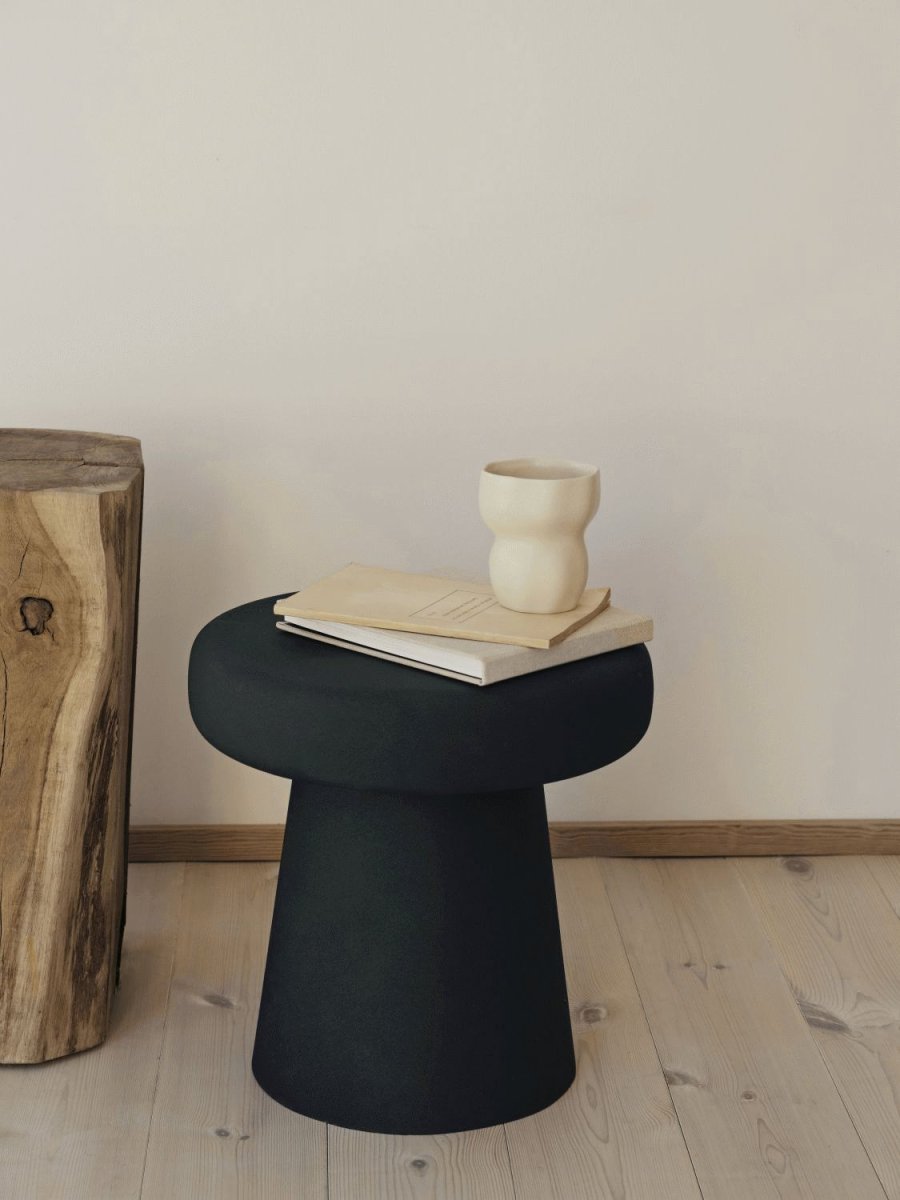 Broste Copenhagen Jelly Beistelltisch H36 cm, Schwarz