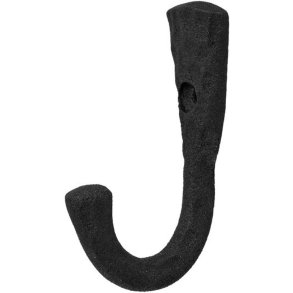 Broste Copenhagen Tess Haken 7,5x2 cm, Schwarz