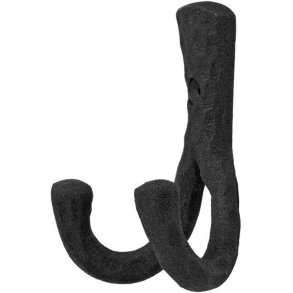 Broste Copenhagen Tess Haken 7,5x5 cm, Schwarz