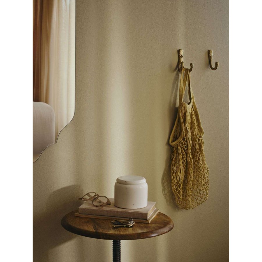 Broste Copenhagen Tess Haken 7,5x5 cm, Messingfinish