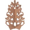 Broste Copenhagen Cone Juletr 10 cm, Caramel Brown