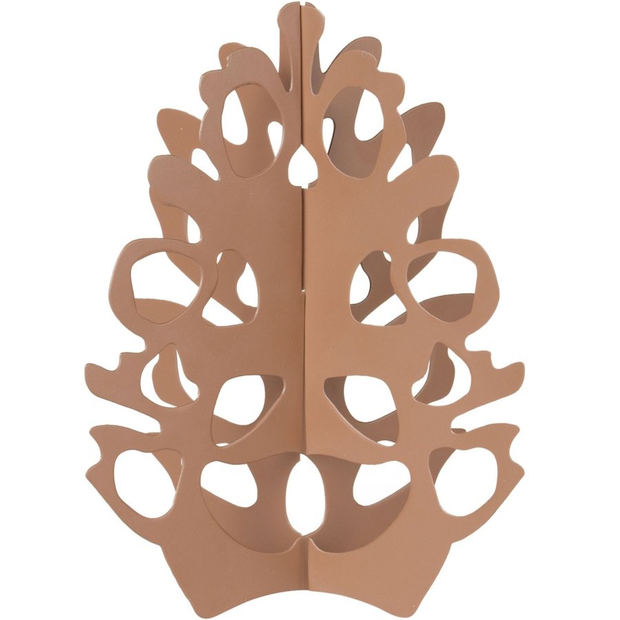 Broste Copenhagen Cone Juletr 20 cm, Caramel Brown