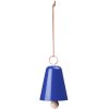 Broste Copenhagen Bell Ornament 4 cm, Intense Blue