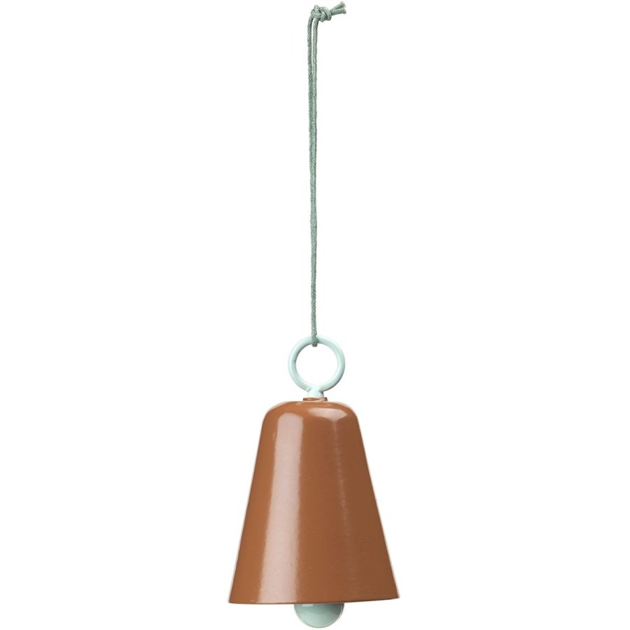Broste Copenhagen Bell Ornament 4 cm, Caramel Cafe