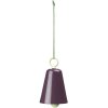 Broste Copenhagen Bell Ornament 4 cm, Blackberry Purple