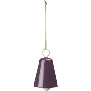 Broste Copenhagen Bell Ornament 4 cm, Blackberry Purple