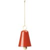 Broste Copenhagen Bell Ornament 4 cm, Pumpkin Orange