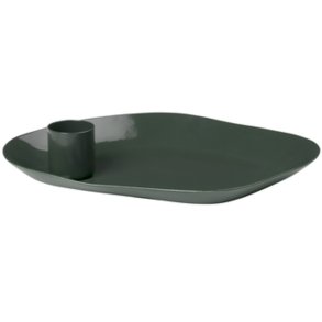 Broste Copenhagen Mie Lysestage 15 cm, Forest Green