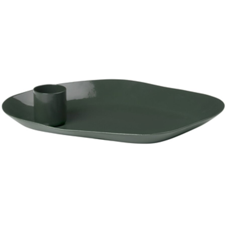 Broste Copenhagen Mie Kerzenstnder 15 cm, Forest Green