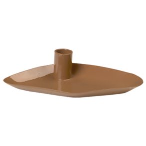 Broste Copenhagen Mie Mini Kerzenhalter 10 cm, Caramel Brown