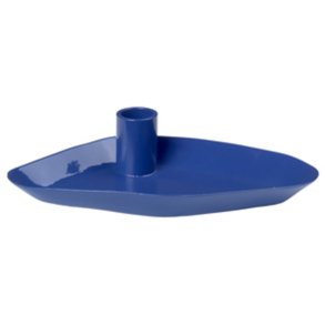 Broste Copenhagen Mie Mini Kerzenhalter 10 cm, Intense Blue