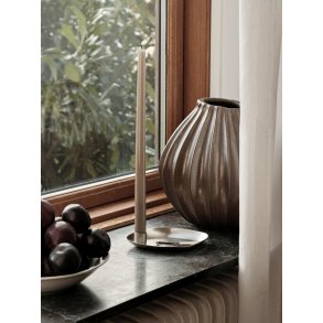 Broste Copenhagen Mie Lysestage 15 cm, Sølvfinish