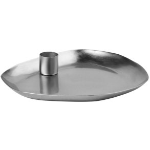 Broste Copenhagen Mie Lysestage 18 cm, Sølvfinish
