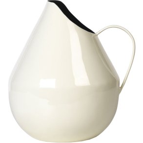 Broste Copenhagen Rosario Vase H25 cm, Cream