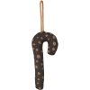 Broste Copenhagen Cane Ornament H10 cm, Turkish Coffee