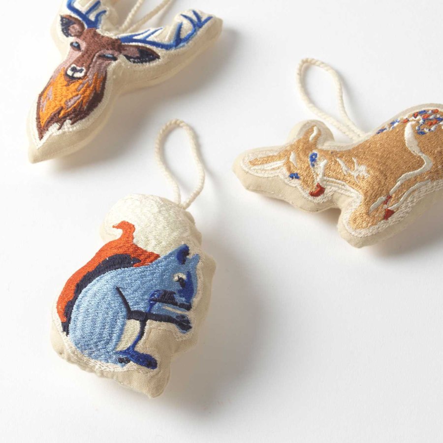 Broste Copenhagen Squirrel Ornament 7 cm, Warm Beige