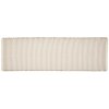 Broste Copenhagen Elouise Tischlufer 41,5x140 cm, Off White/Fungi Grey