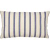 Broste Copenhagen Dagmar Kissenbezug 30x50 cm, Off White/Intense Blue