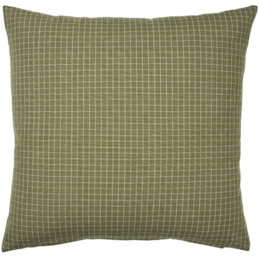 Broste Copenhagen Bodil Kissenbezug 50x50 cm, Grape Leaf Green