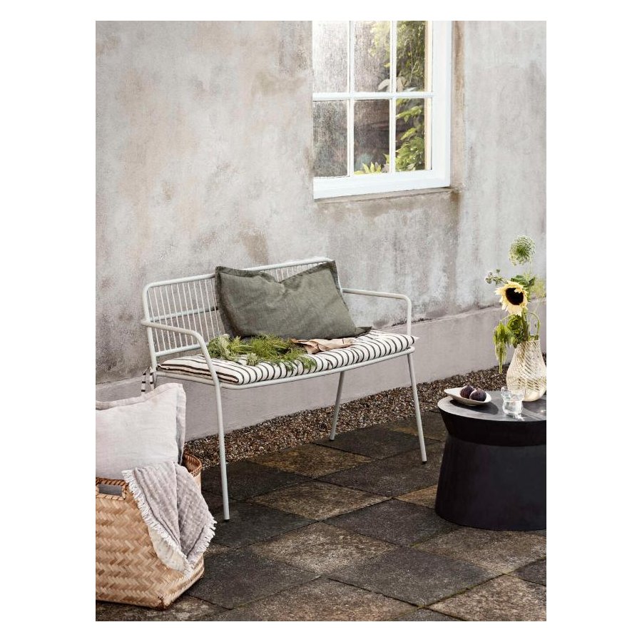 Broste Copenhagen Linn Kissenbezug 40x60 cm, Grape Leaf Green