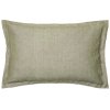 Broste Copenhagen Linn Kissenbezug 40x60 cm, Grape Leaf Green