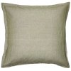 Broste Copenhagen Linn Kissenbezug 60x60 cm, Grape Leaf Green