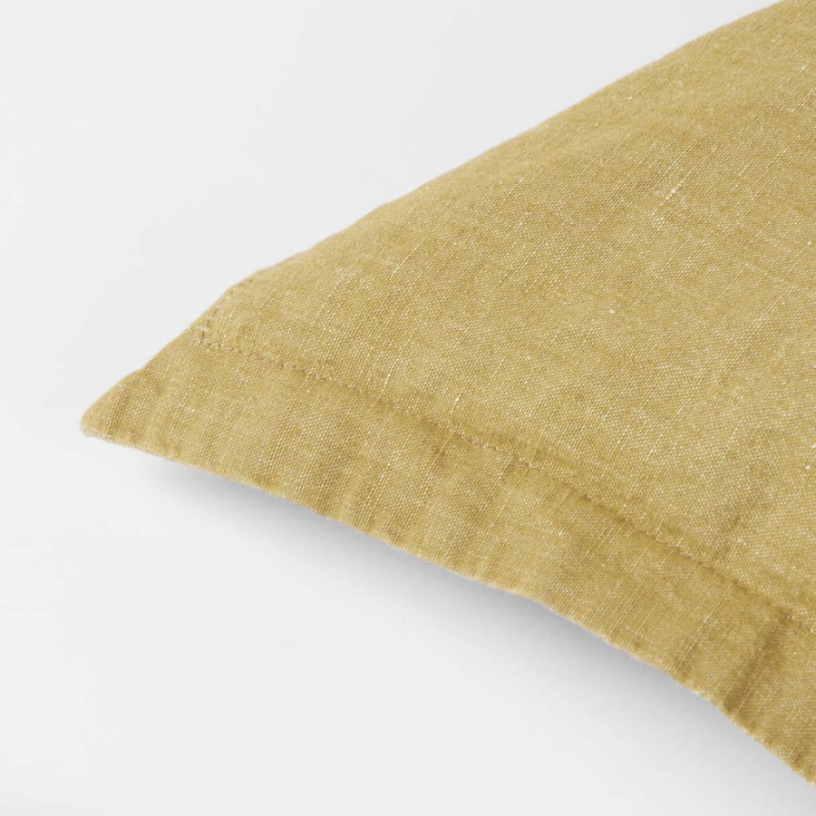 Broste Copenhagen Linn Kissenbezug 40x60 cm, Dull Gold