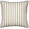 Broste Copenhagen Franca Kissenbezug 50x50 cm, Kangaroo Brown/Castle Beige