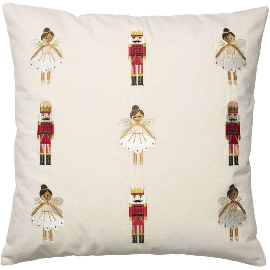 Broste Copenhagen Fairy Tale Kissenbezug 50x50 cm, Red