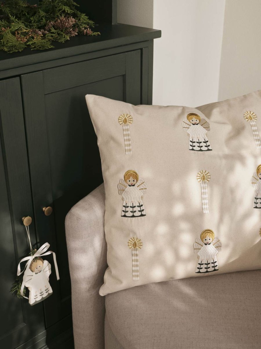 Broste Copenhagen Fairy Tale Kissenbezug 50x50 cm, Golden