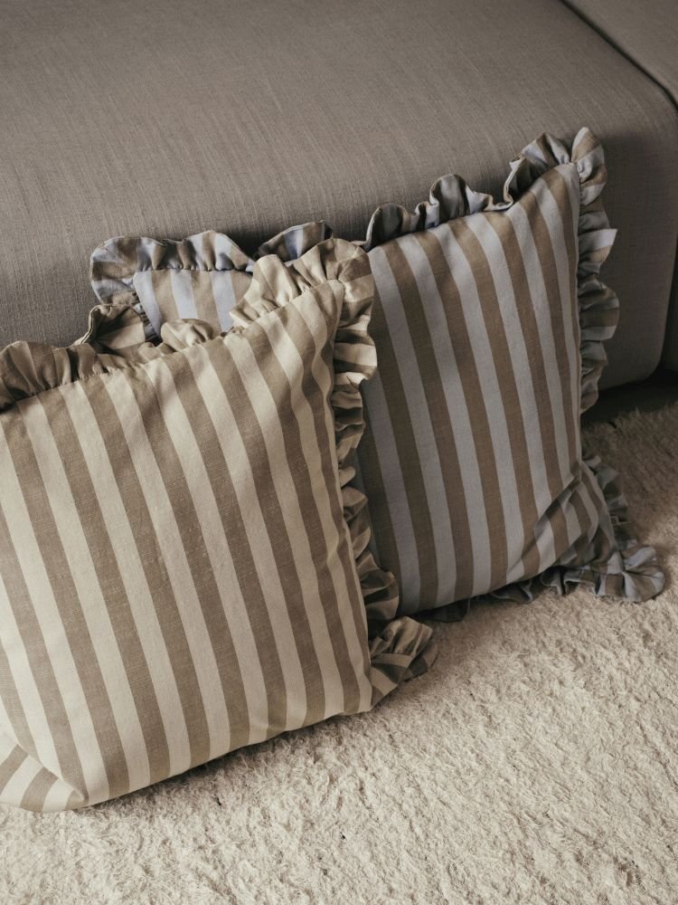 Broste Copenhagen Ina Kissenbezug 5050cm, Braun