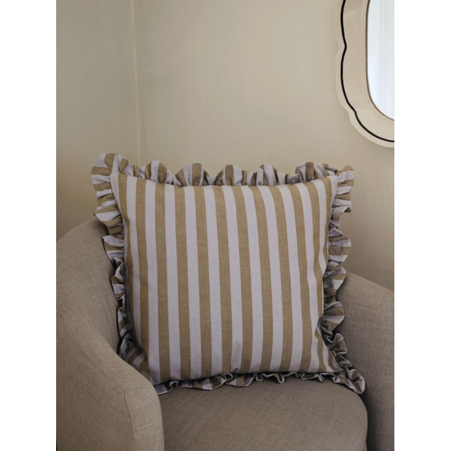 Broste Copenhagen Ina Kissenbezug 5050cm, Blau