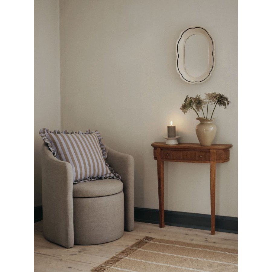 Broste Copenhagen Ina Kissenbezug 5050cm, Blau