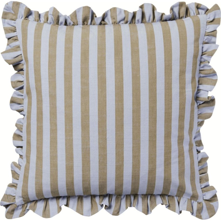 Broste Copenhagen Ina Kissenbezug 5050cm, Blau