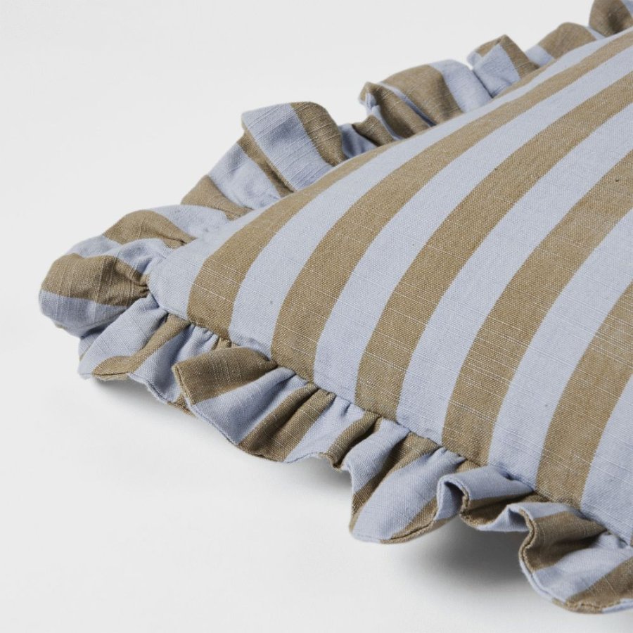 Broste Copenhagen Ina Kissenbezug 4060cm, Blau