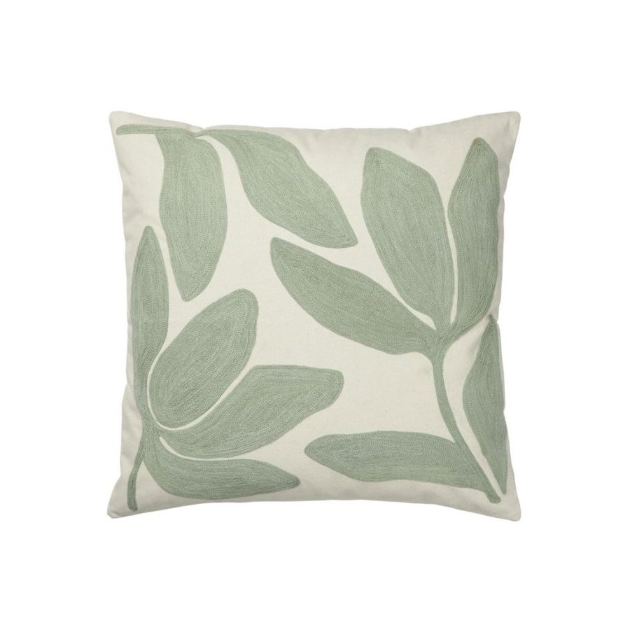 Broste Copenhagen Herbert Kissenbezug 50x50 cm, Gr&uuml;n
