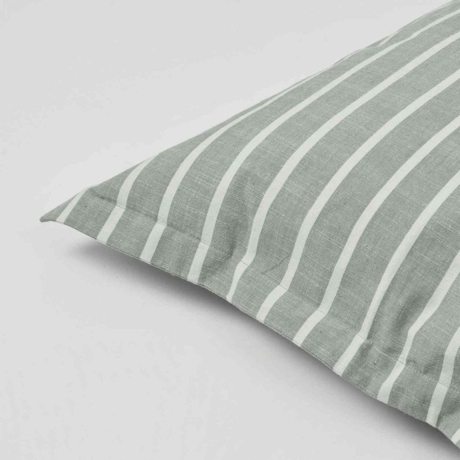 Broste Copenhagen Marta Kissenbezug 50x50 cm, Gr&uuml;n